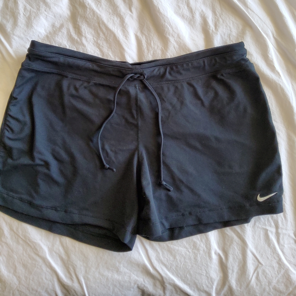Nike dri fit black shorts